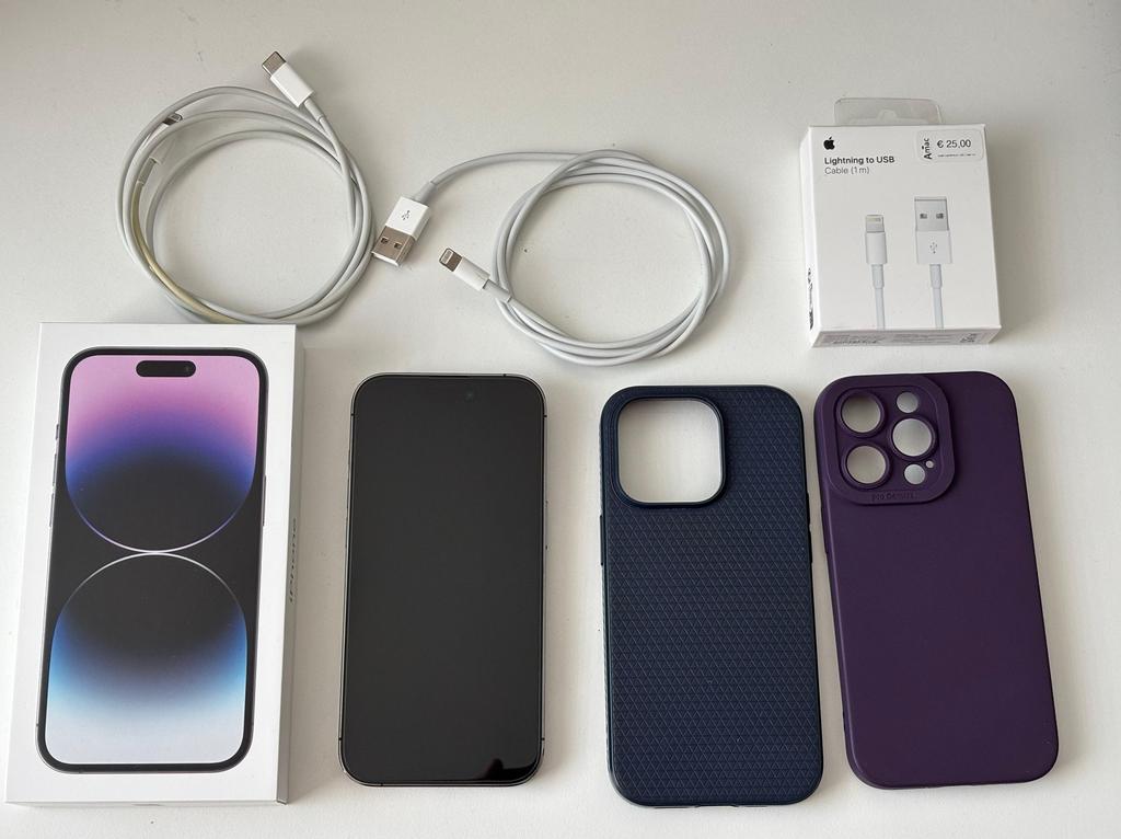 i-Phone 14 Pro 256GB Deep Purple, 256 GB, IPhone 14 Pro, Paars, Ophalen of Verzenden
