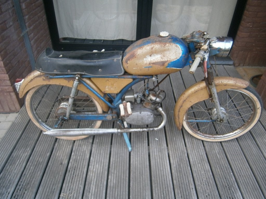 flandria ultra sport (boltank), Fietsen en Brommers, Brommers | Oldtimers, Overige merken, Maximaal 45 km/u, Ophalen