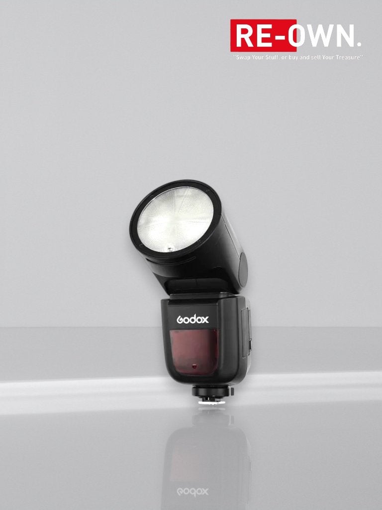 Godox Speedlite V1F flitser voor Fujifilm topstaat+garantie, Overige merken, ., Godox, Ophalen of Verzenden
