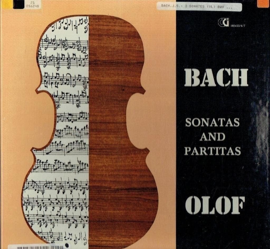Bach-Theo Olof – Sonatas And Partitas 3LP, Kamermuziek, Verzenden, Zo goed als nieuw, 12 inch