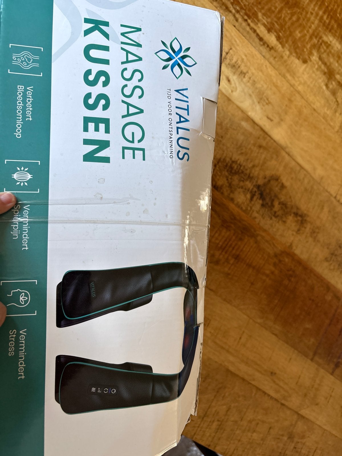Vitalus Massage Kussen - Tijd voor Ontspanning, Ophalen of Verzenden, Gebruikt, Massagestoel of Kussen