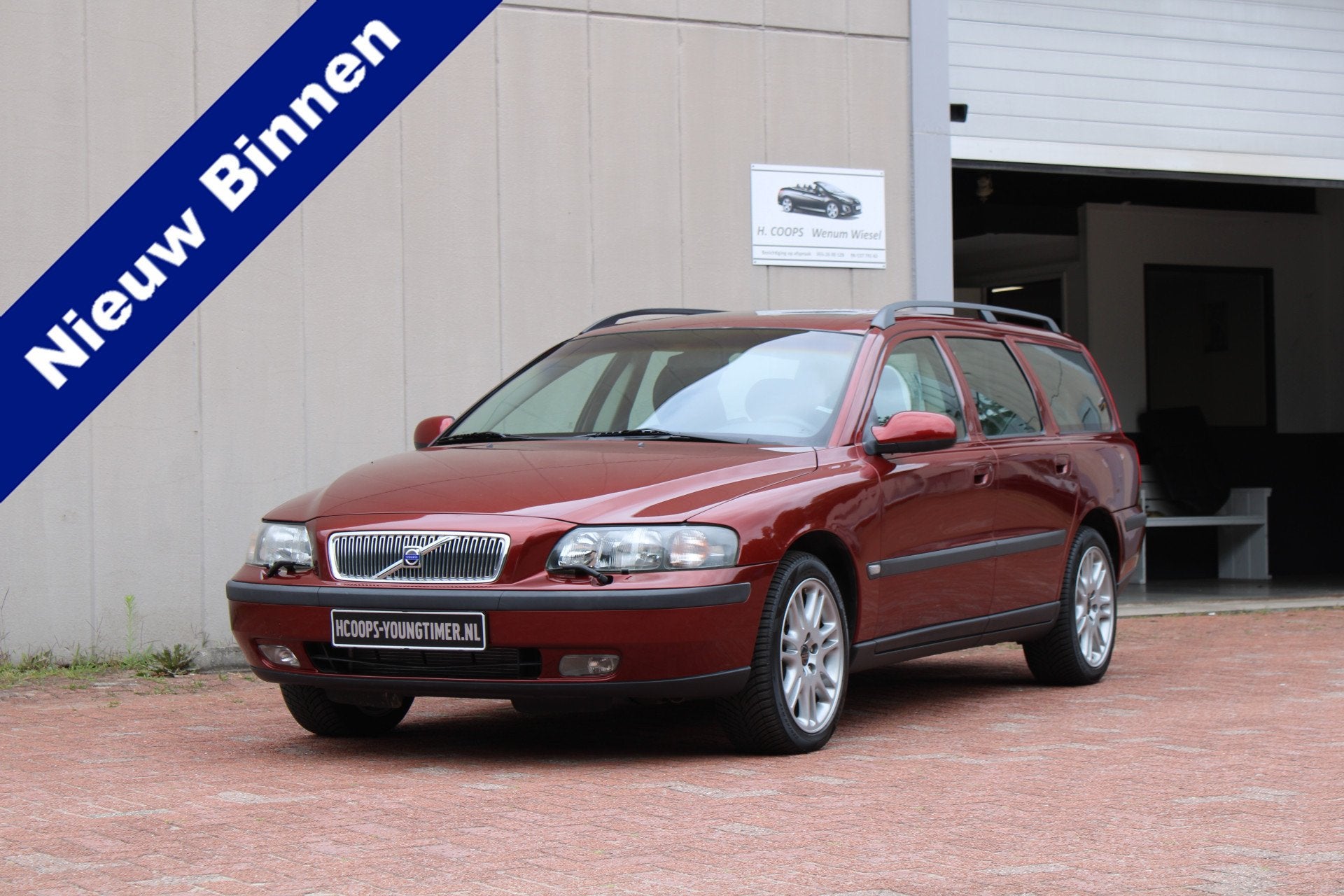Volvo V70 2.4 T AUTOMAAT YOUNGTIMER incl. 21% BTW (bj 2000), Auto's, Oldtimers, Bedrijf, Te koop, ABS, Airconditioning, Alarm