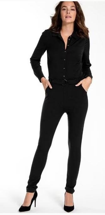 NIEUW!! Je M`appelle travelstof jumpsuit VAN 80 VOOR 16 EURO, Kleding | Dames, Maat 38/40 (M), Verzenden, Zwart, Je m'appelle