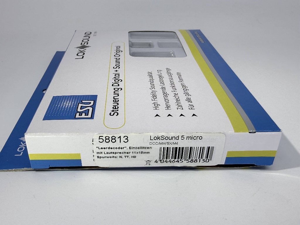ESU 58813 - Loksound 5 micro "met kabels", Overige merken, Gelijkstroom, ESU, Overige typen