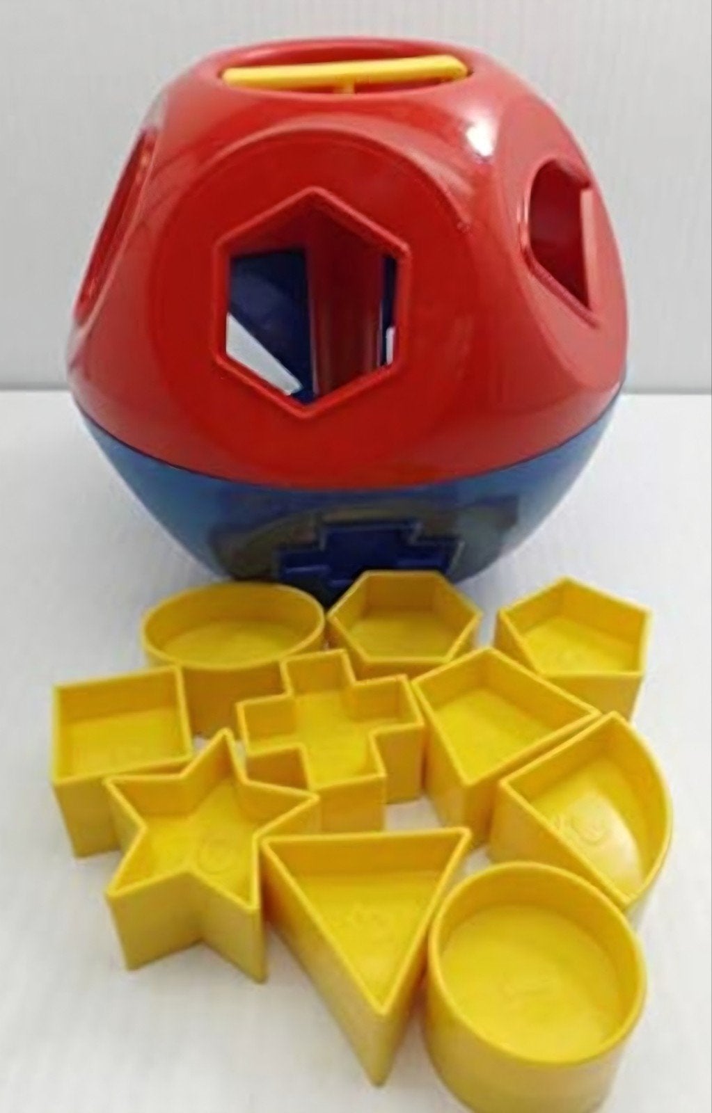Tupperware Vormenbal met 9 Vormpjes - Educatief Speelgoed, Kinderen en Baby's, Ophalen of Verzenden, Overige typen