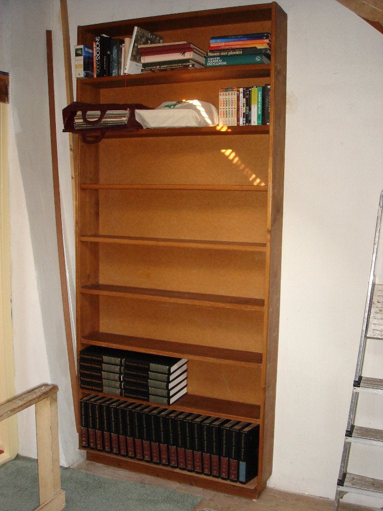 Boekenkast, extra hoog, Huis en Inrichting, Ophalen, 50 tot 100 cm, Zo goed als nieuw, 150 tot 200 cm