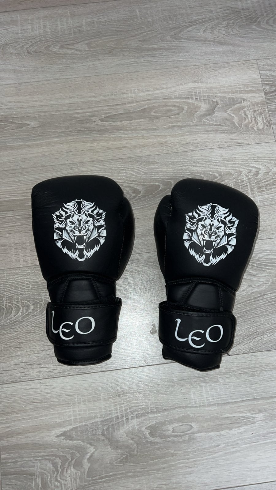 Bokshandschoenen leo 3x gebruikt, Ophalen of Verzenden, Zo goed als nieuw, Bokshandschoenen