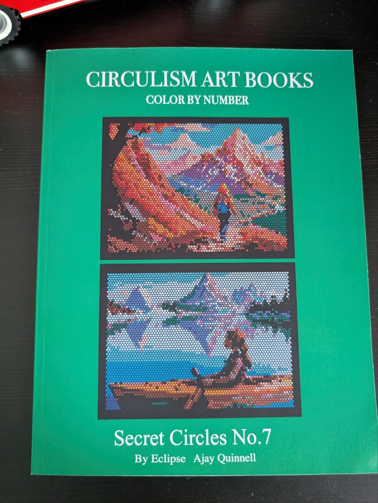 Ajay Quinnell Secret Circles No.7 Color by number, Ophalen of Verzenden, Zo goed als nieuw, Boek of Gids