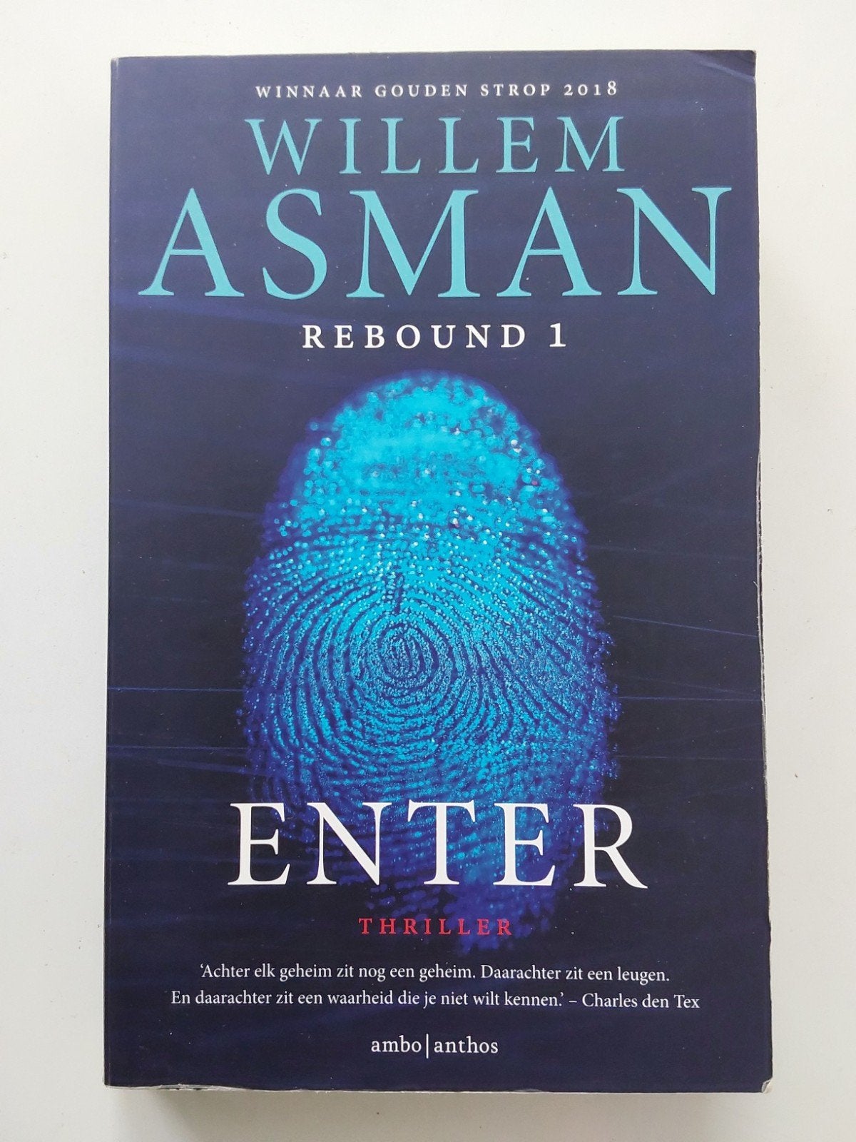 Willem Asman : Enter - Rebound 1, Gelezen, Ophalen of Verzenden, Nederland, Willem Asman