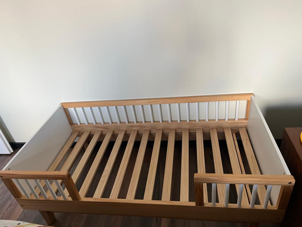 Petit amelie peuterbed, Kinderen en Baby's, Kinderkamer | Bedden, Ophalen, Zo goed als nieuw, 140 tot 160 cm, 70 tot 85 cm