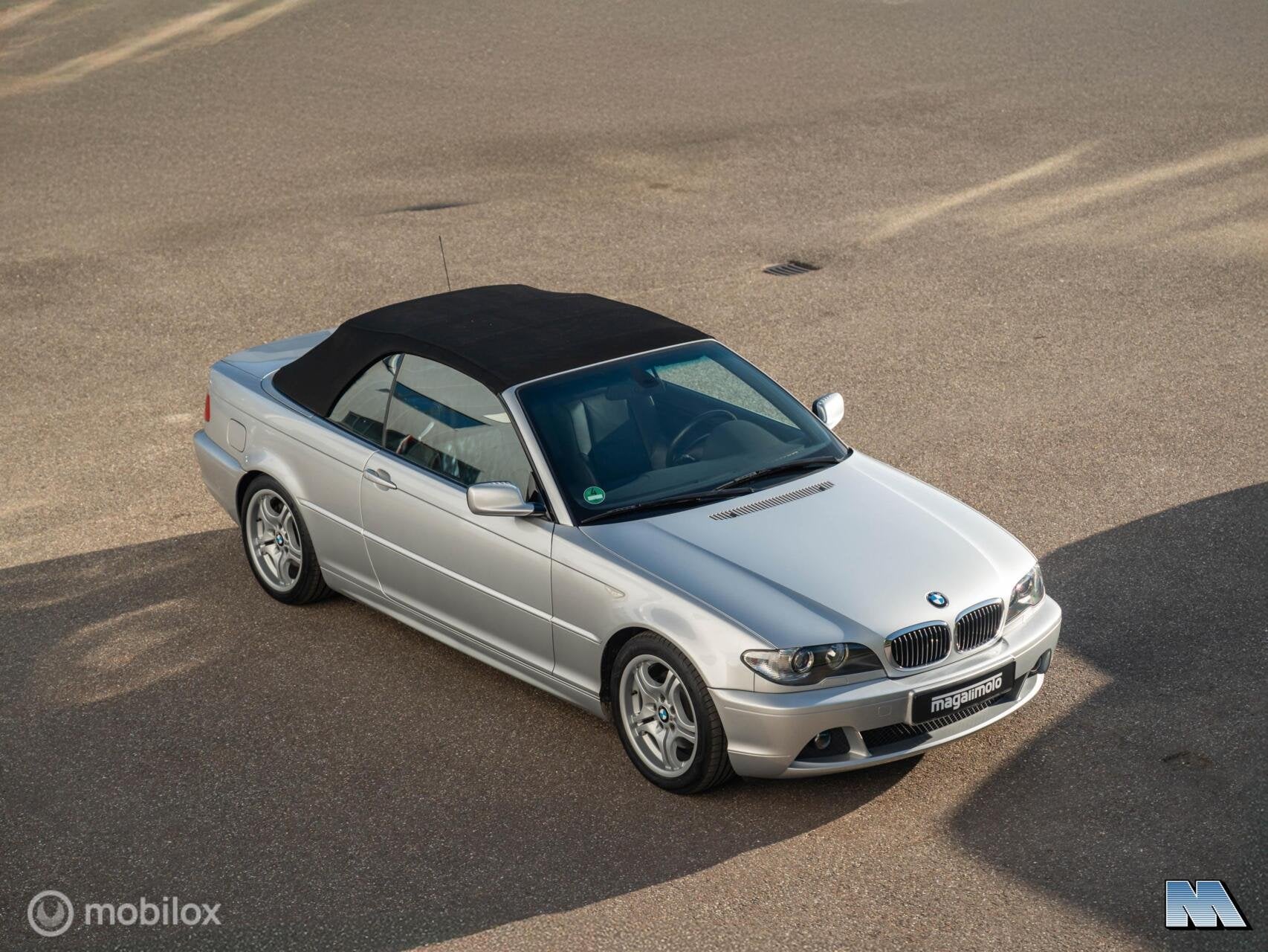 BMW 3-serie E46 Cabrio 320Ci l Handbak l Eerste eigenaresse, Auto's, 2171 cc, Achterwielaandrijving, Gebruikt, Zwart