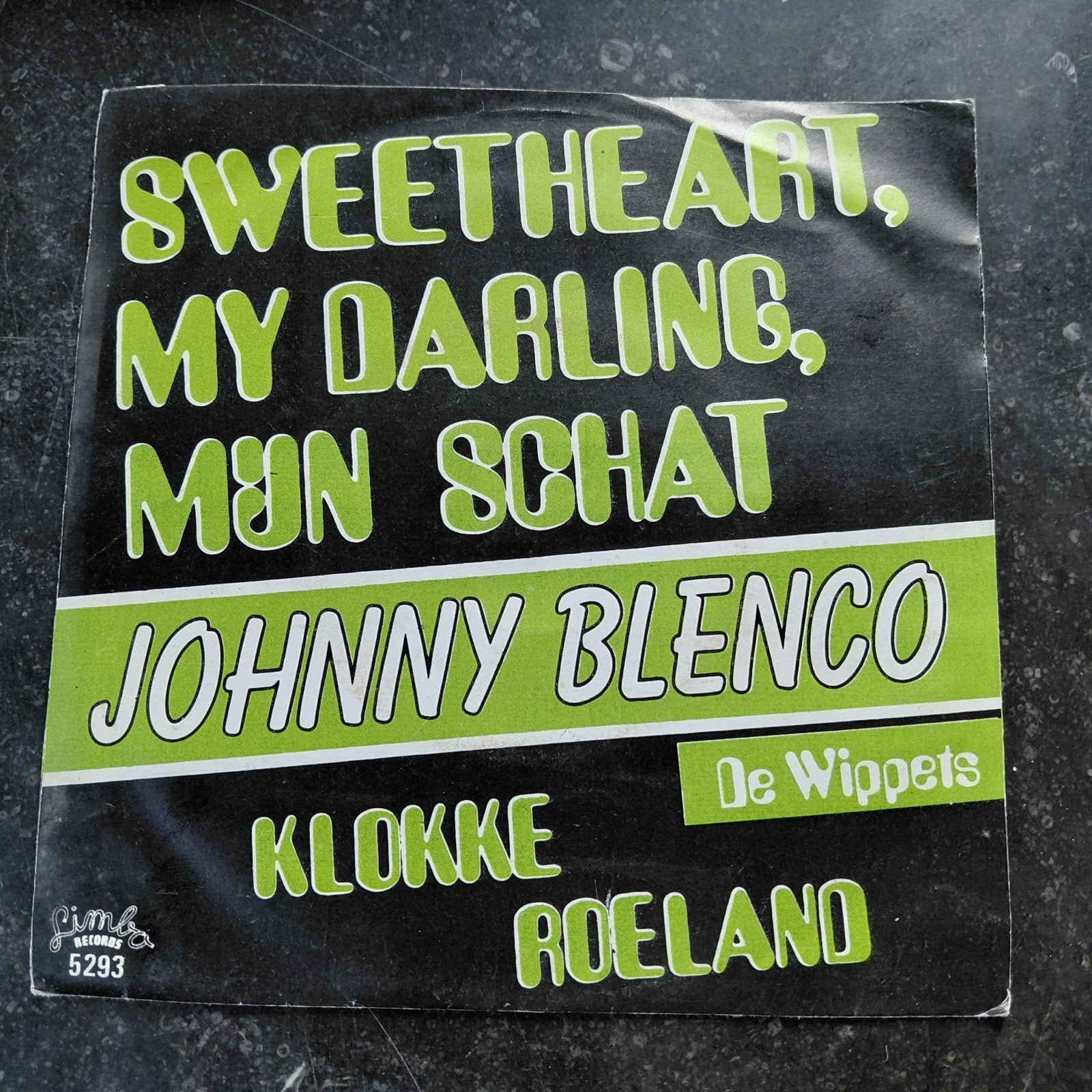 Johnny Blenco - Sweetheart, My Darling, Mijn Schat (Vinyl), Gebruikt, 7 inch, Ophalen of Verzenden, EP
