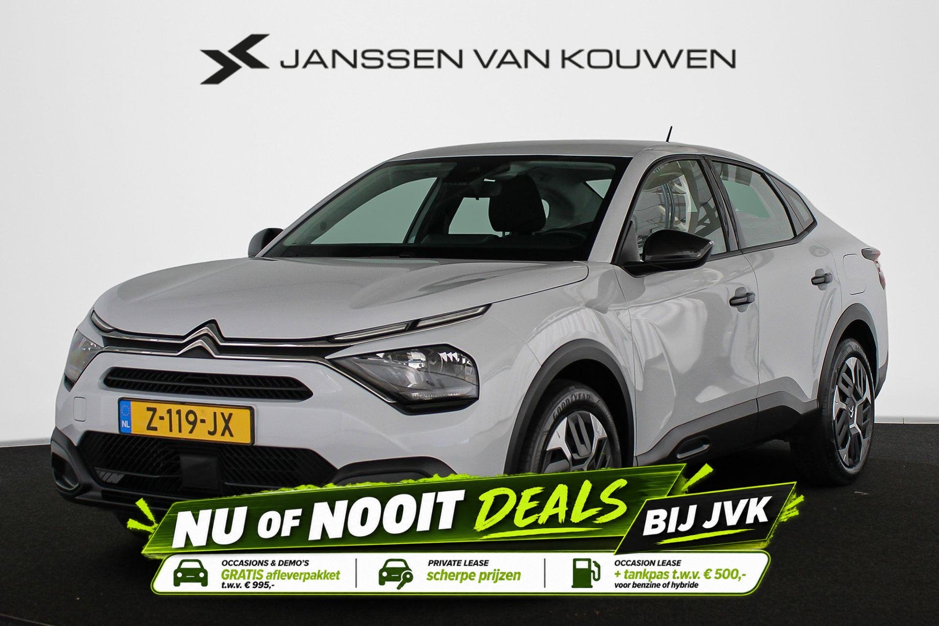 Citroen C4 X 1.2 Puretech 100 You Apple CarPlay Climate Cont, Auto's, Voorwielaandrijving, Gebruikt, Euro 6, Wit