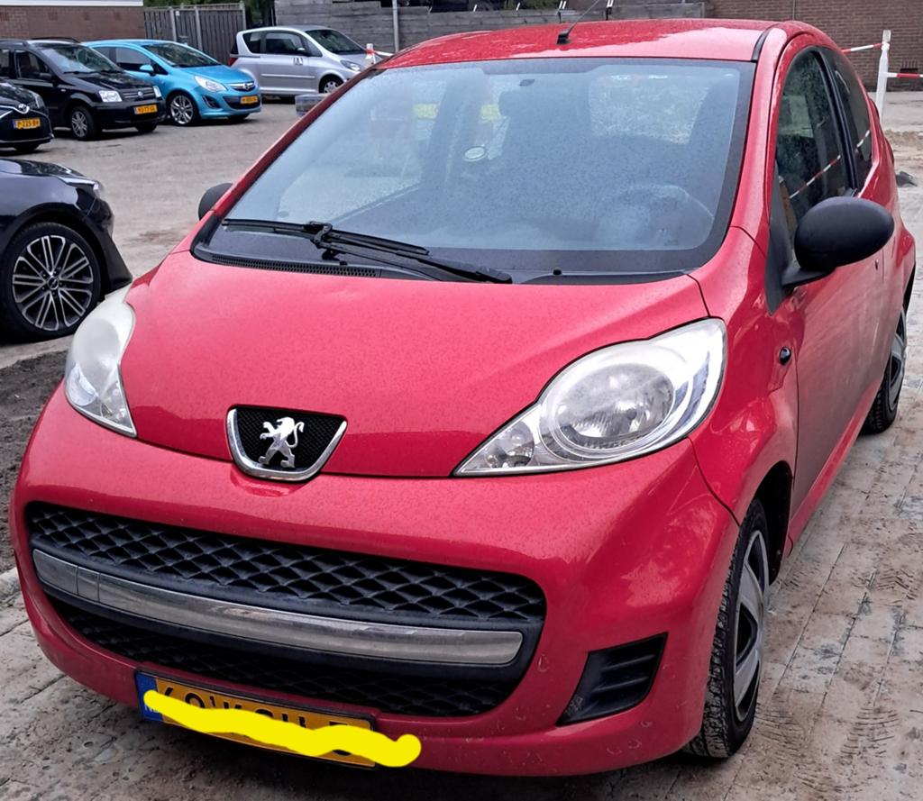 Peugeot 107 bj 2009 loop of sloop, Ophalen