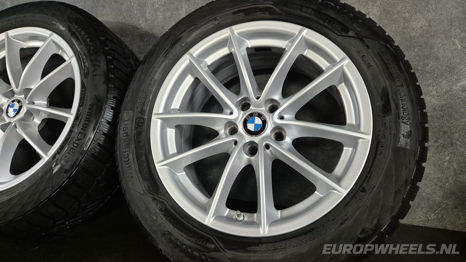 17 inch BMW velgen 5 Serie G30 G31 618 G26 winterbanden, Gebruikt, -, -, Banden en Velgen