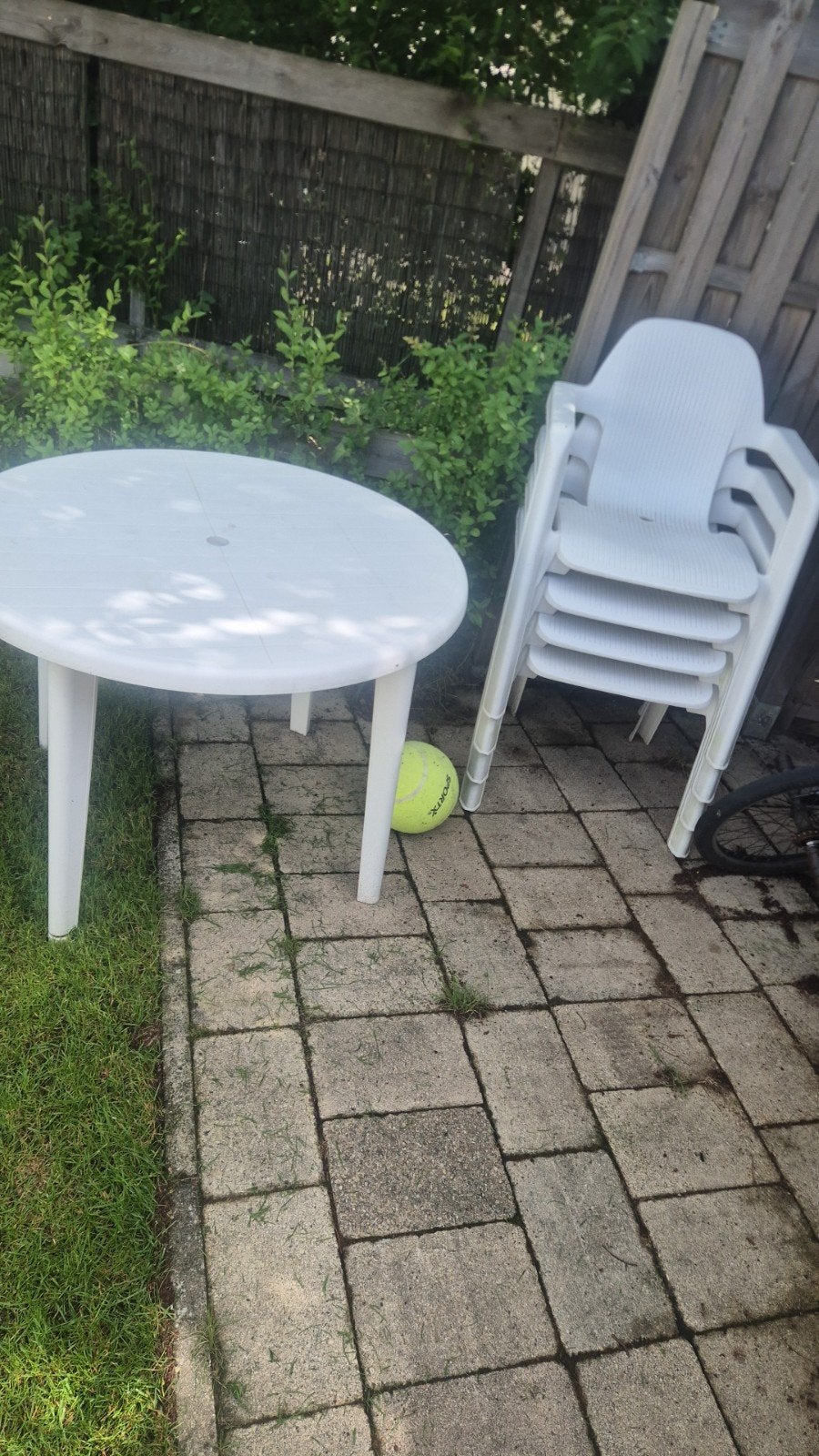 Tuinset, Kunststof, Gebruikt, Tuinset, Ophalen