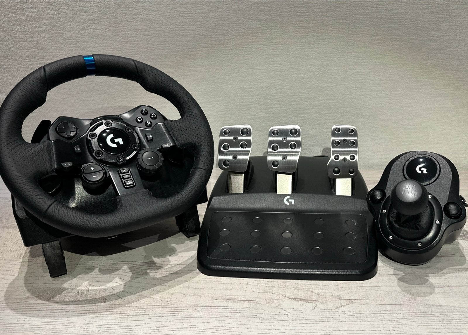 Logitech G923 SE incl. Shifter & Originele Doos, Ophalen, Racestuur, Force feedback, PlayStation
