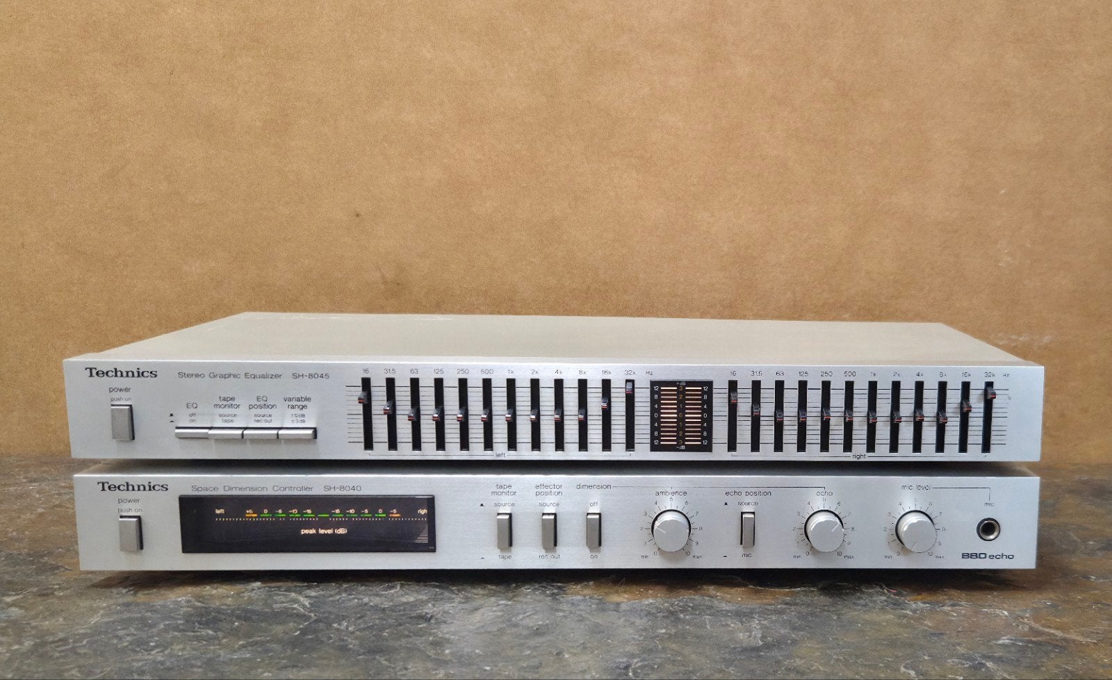 Technics SH-8045 Equalizer + SH8040 SD Controller, Overige merken, Gebruikt, ., Ophalen of Verzenden