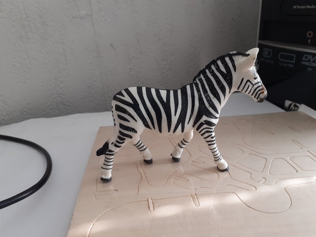 Schleich Zebra dierfiguur special, Verzenden, Zo goed als nieuw, Overige soorten, Beeldje of Figuurtje