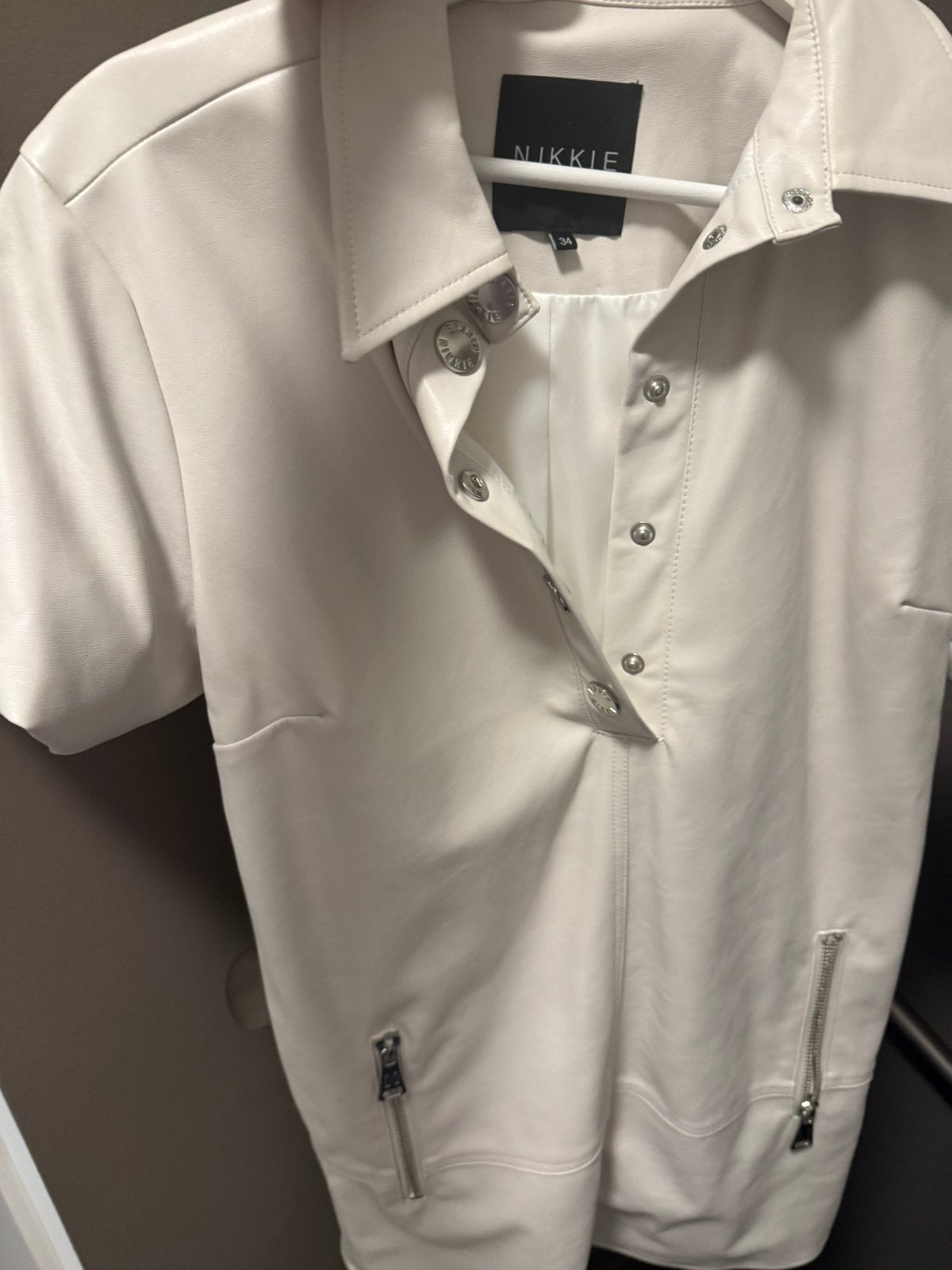 Tk nieuwe jurkje nikkie, Beige, Ophalen of Verzenden, Zo goed als nieuw, Maat 34 (XS) of kleiner