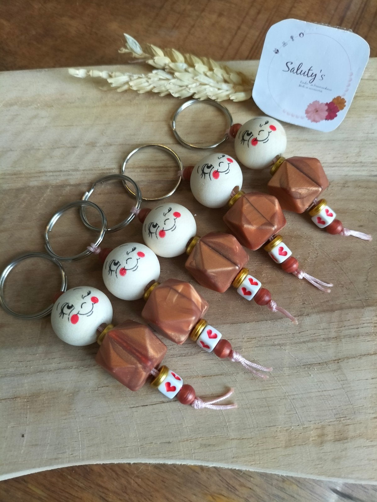 Nieuw • Bedankje/traktatie • Gelukspoppetje hartje/knipoog, Salutys kinder- en kraamcadeaus, Nieuw, Ophalen of Verzenden, Info@salutys.nl