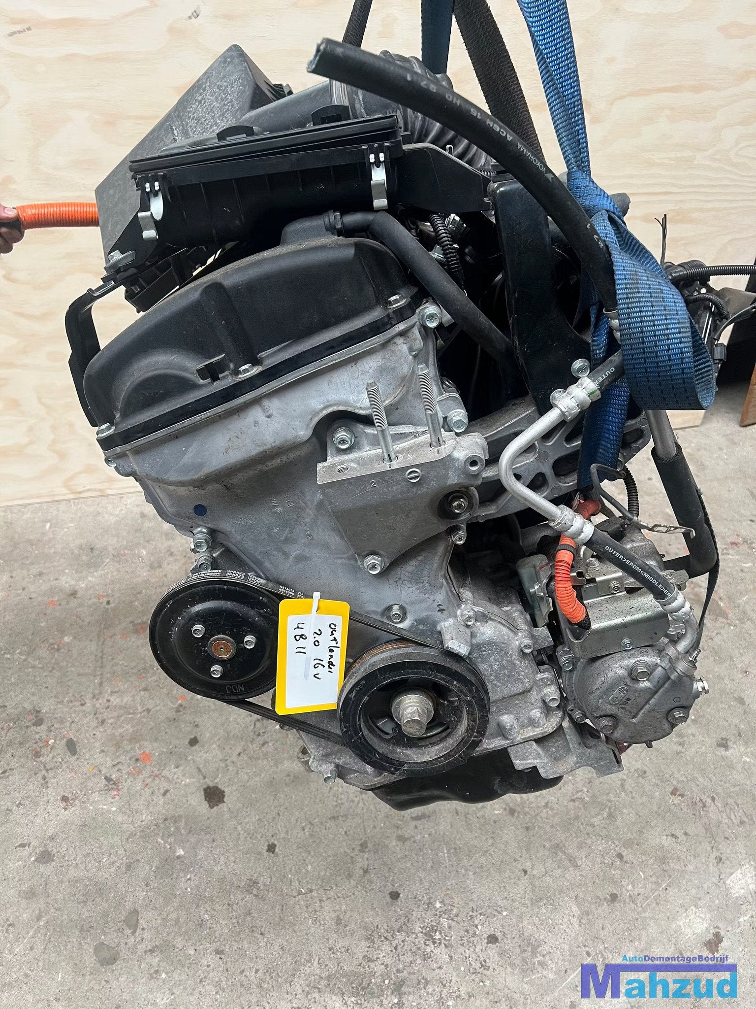 MITSUBISHI OUTLANDER 2.0 16V PHEV Motorblok motor 4B11, Info@mitsubishi-motors.com, Gebruikt, Mitsubishi Motors Corporation, Ophalen of Verzenden