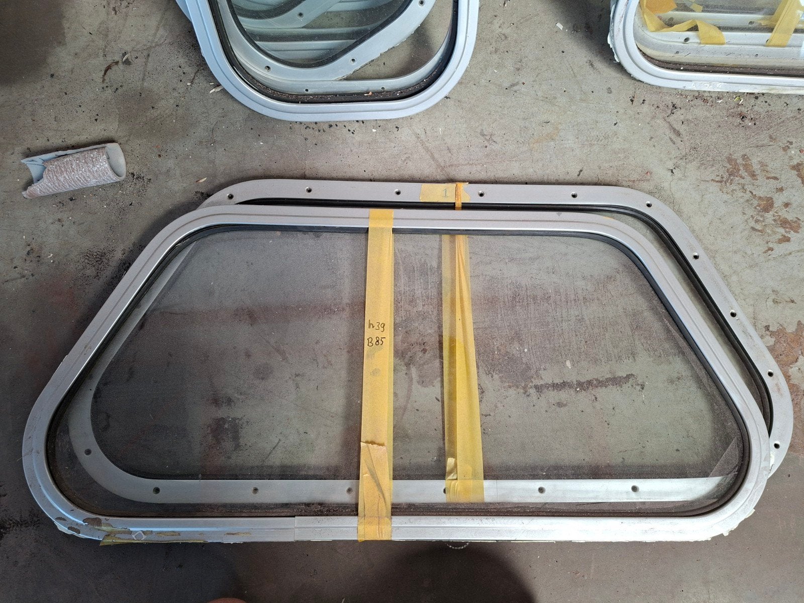 Aluminium bootramen scheepsramen, Watersport en Boten, Bootonderdelen, Gebruikt, Ophalen