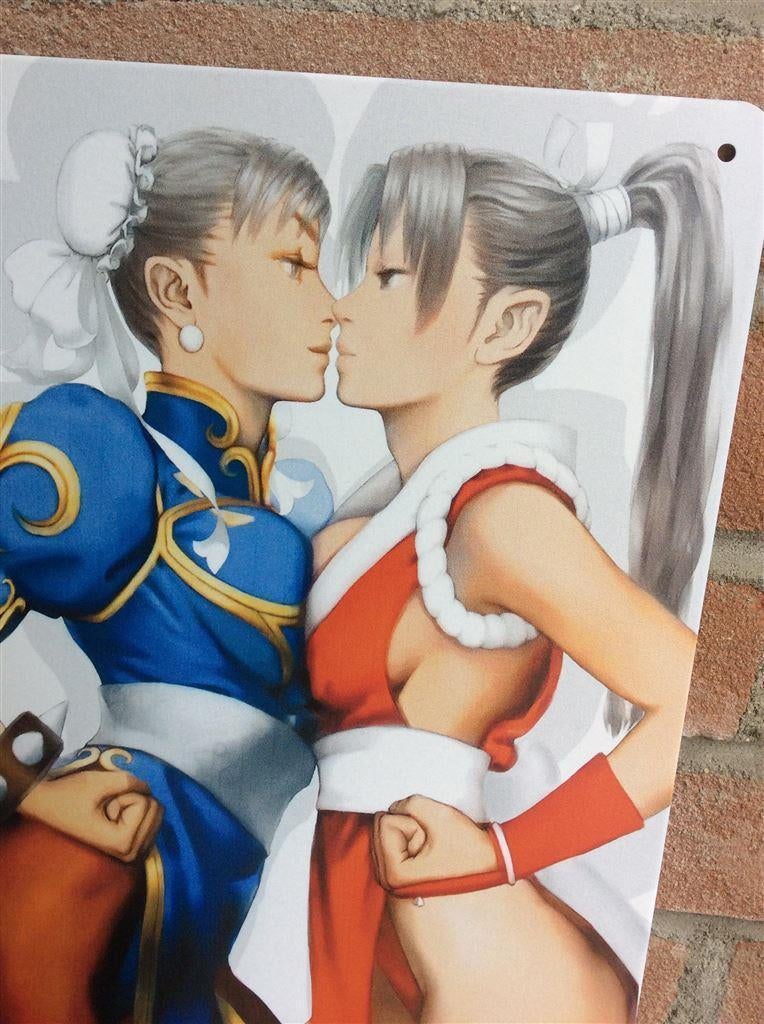 Mai Chun Li Sexy STREET FIGHTER 6 Metalen Wandbord, Spelcomputers en Games, Games | Overige, Vechten, 1 speler, Nieuw, Ophalen of Verzenden
