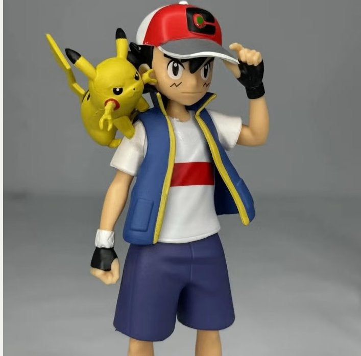 Pokemon collectors actie figuur Ash Ketchum (13cm, Ophalen of Verzenden, Nieuw