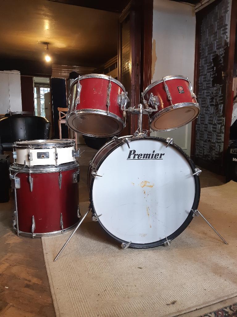 Premier Drums + Adams snare READ ALL DETAILS !, Ophalen, Gebruikt, Premier