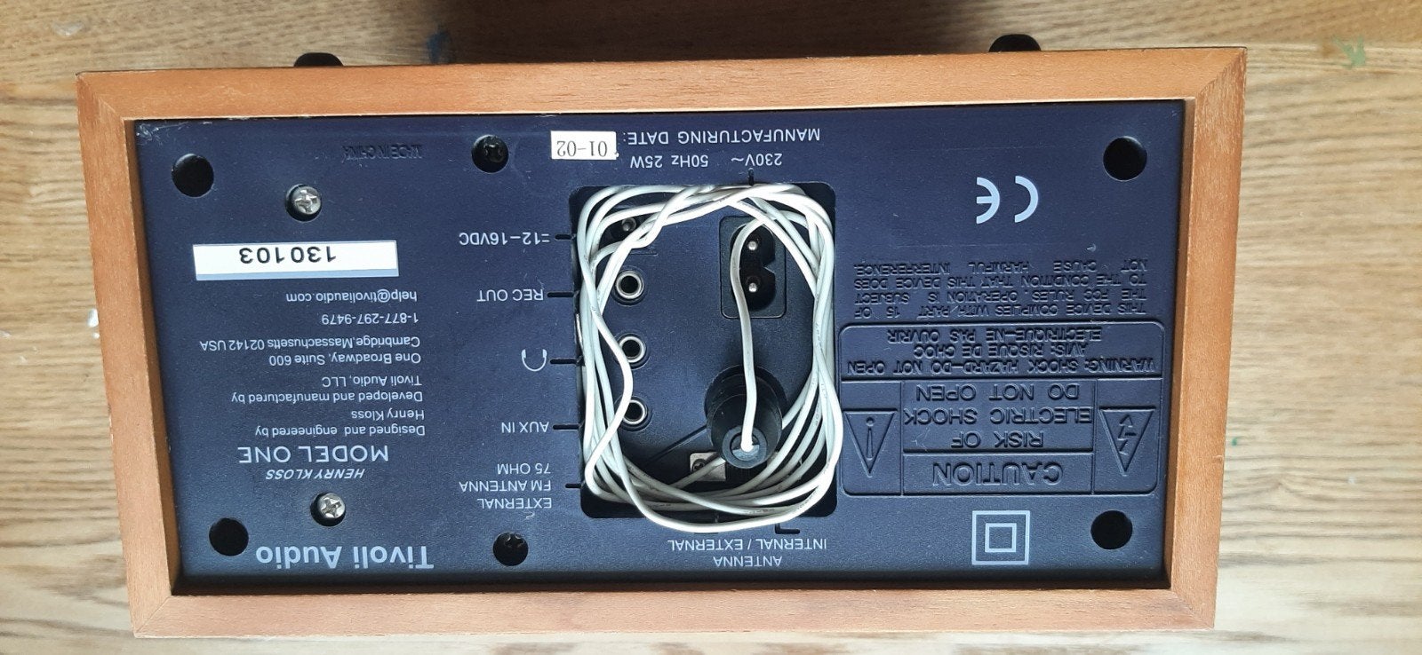 Tivoli audio - Model one, Ophalen of Verzenden, Gebruikt, Minder dan 500 watt