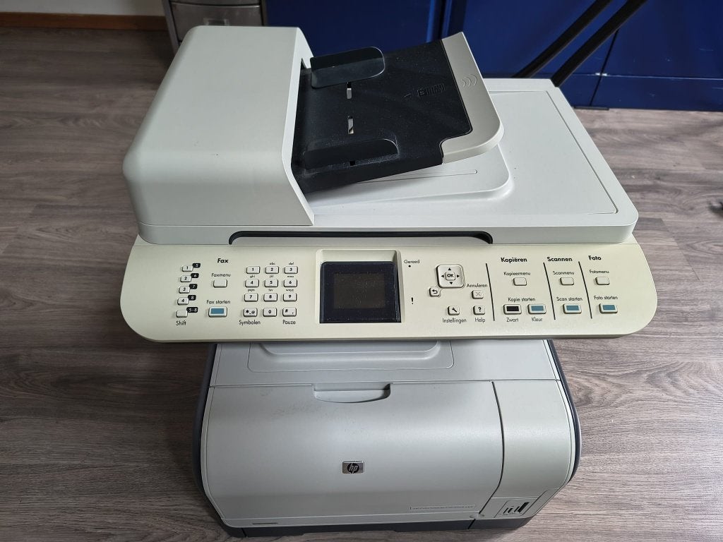 HP Color LaserJet CM1312NFI MFP printer, Computers en Software, Printers, Ophalen, Gebruikt