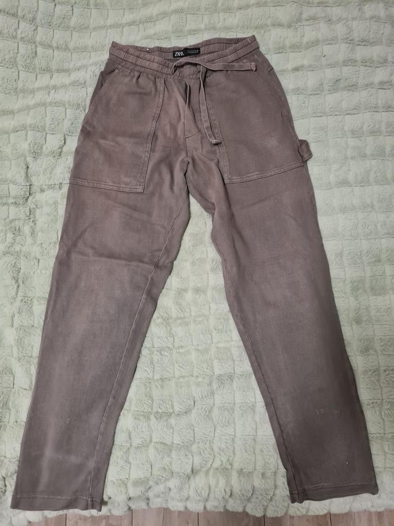 Jongens Zara broek maat S, Ophalen of Verzenden, Zo goed als nieuw, Maat 46 (S) of kleiner, Blauw