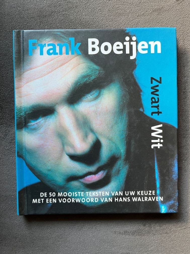 Frank Boeijen Zwart Wit songteksten, Ophalen of Verzenden, Nieuw, Artiest