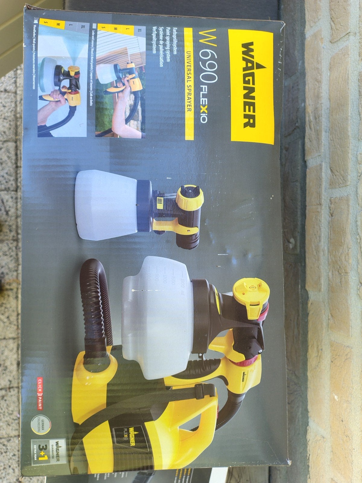 Wagner W690 Flexio Universal Sprayer Verfspuit, Ophalen of Verzenden, Verfspuit of Verfpomp