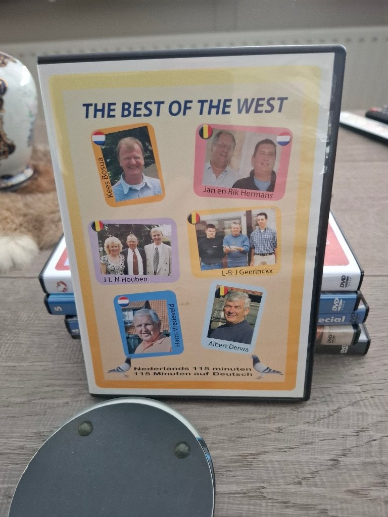 Postduiven DVD's 8 stuks, Dieren en Toebehoren, Vogels | Duiven, Meerdere dieren, Postduif