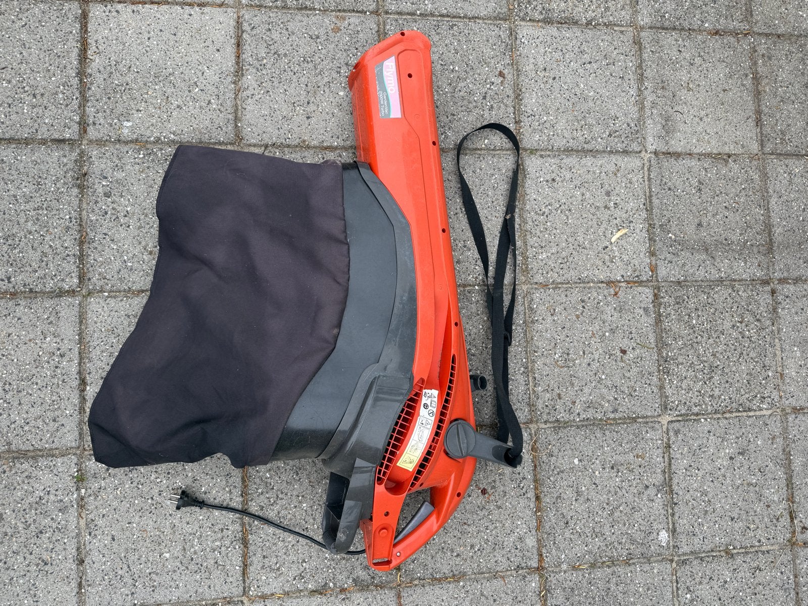 Flymo gardenvac bladblazer, Tuin en Terras, Bladblazers, Ophalen, Gebruikt, Handgedragen, Met opvangzak
