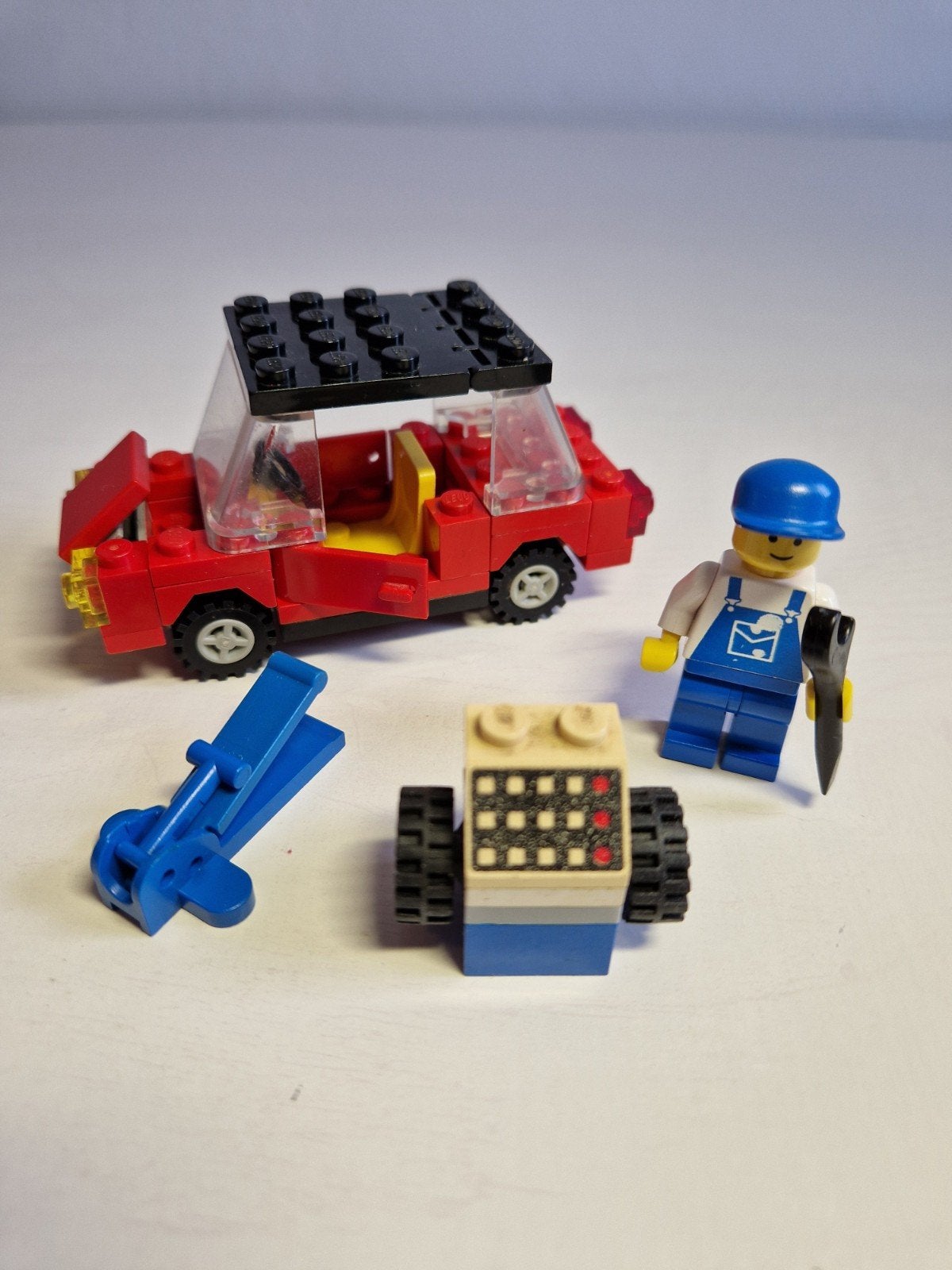 Lego 6655 - Auto and tire repair, Kinderen en Baby's, Speelgoed | Duplo en Lego, Gebruikt, Lego, Ophalen of Verzenden, Complete set