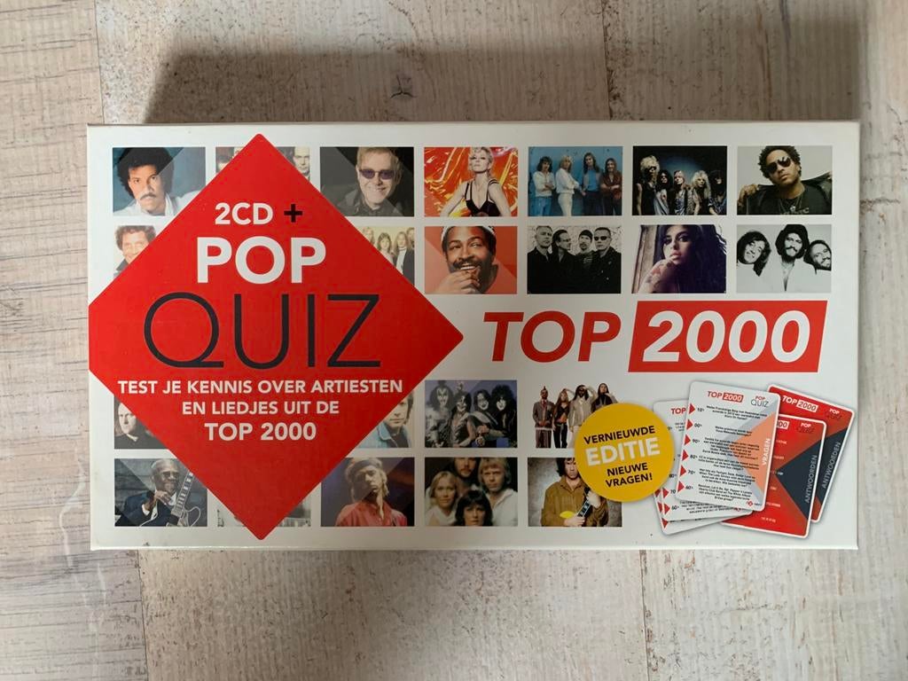 Top2000 pop quiz, Ophalen of Verzenden, Nieuw