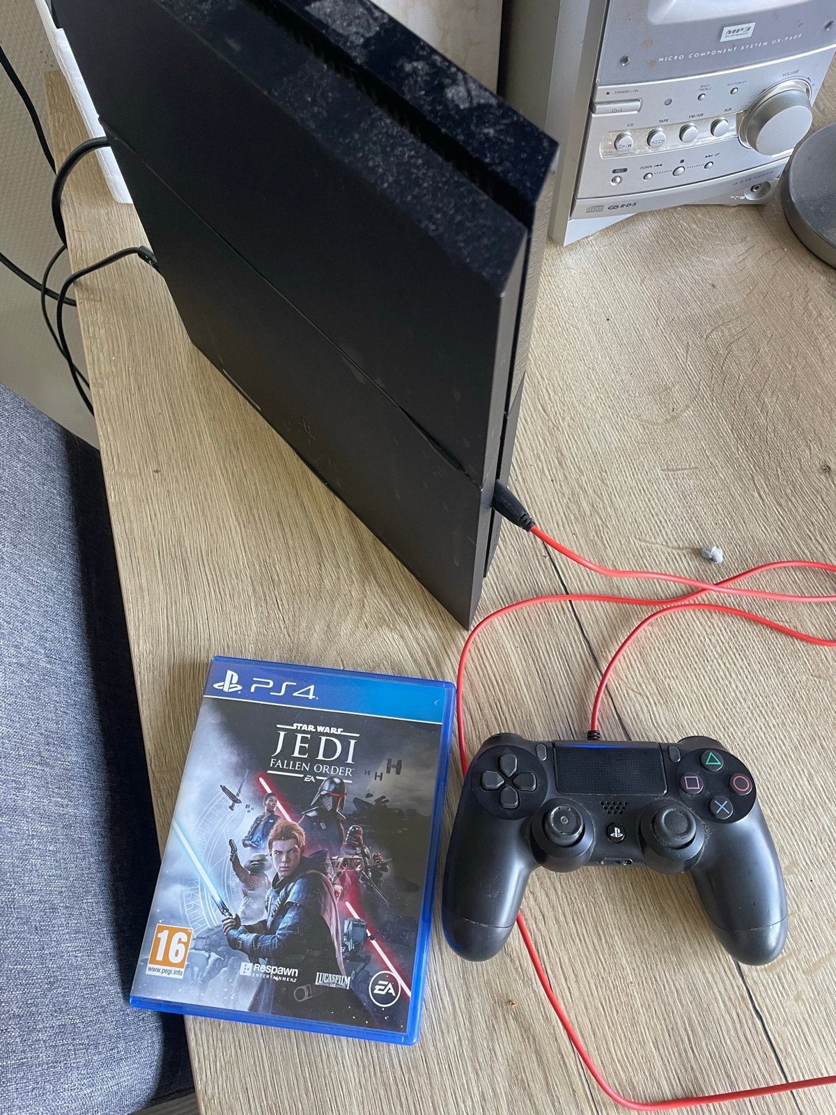 PlayStation 4 (PS4) met controller en game, Ophalen of Verzenden, Met 1 controller, Original, 500 GB