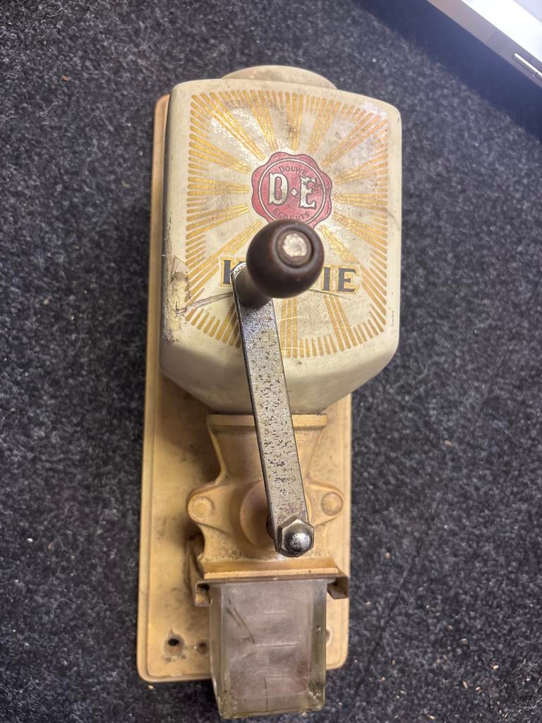 Vintage Douwe Egberts Koffiemolen - Wandmodel, Ophalen