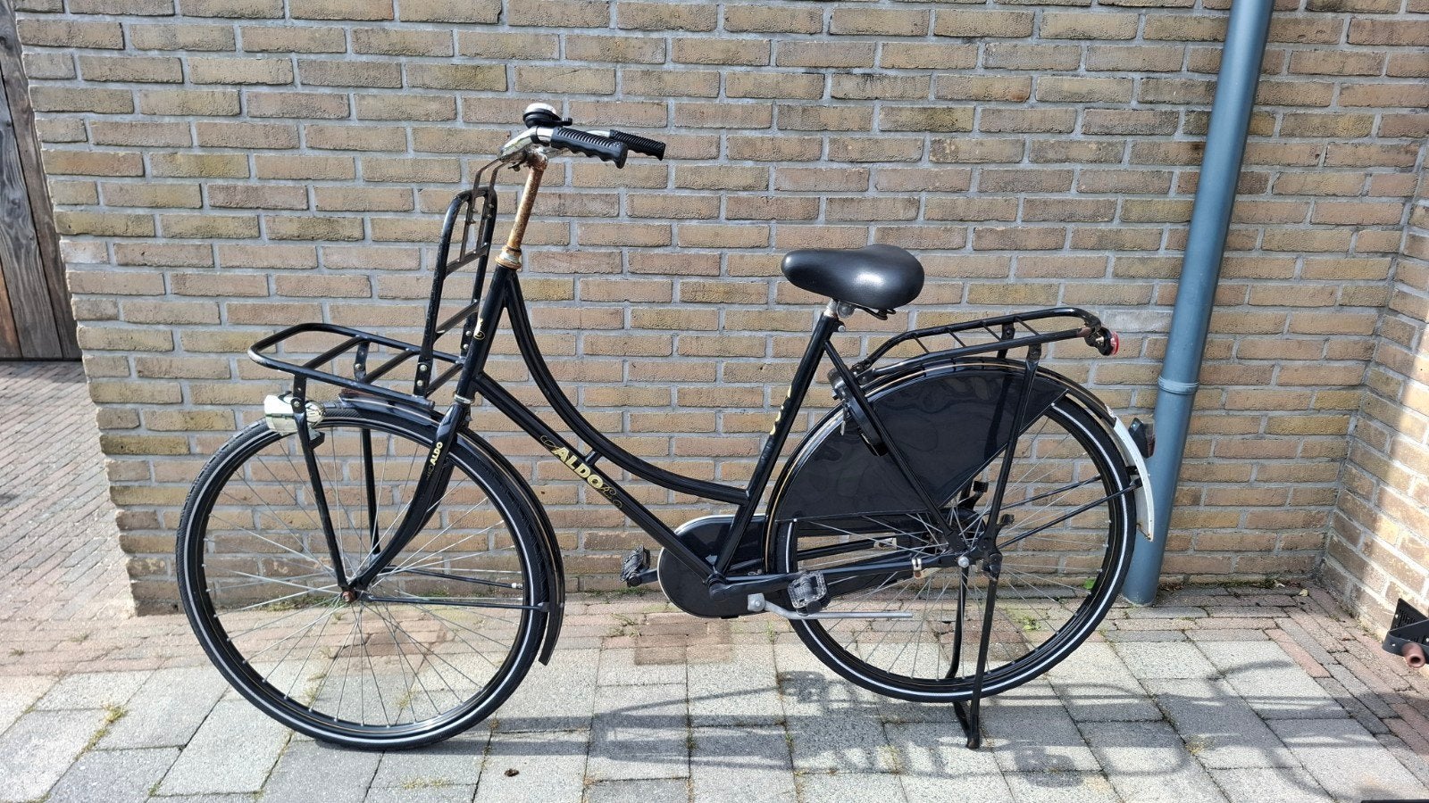 Aldo Basic Omafiets – Prima fiets – Inclusief verlichting, Ophalen, Terugtraprem, Aldo, 53 tot 56 cm