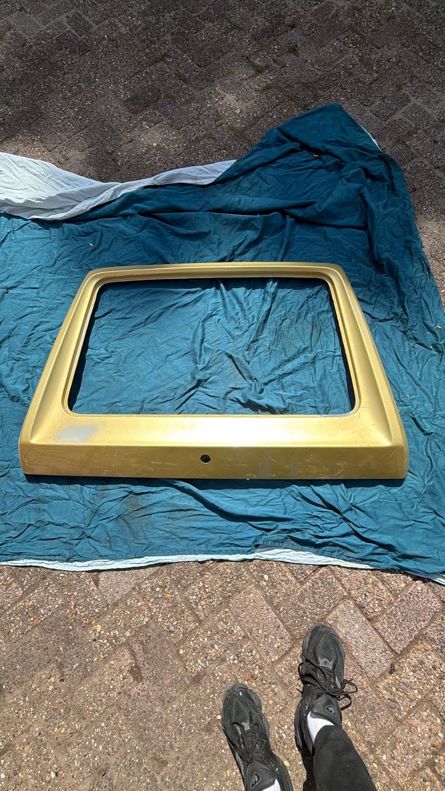 Golf mk1 achterklep Keihard oem zonder wisser, Ophalen, Gebruikt, Volkswagen
