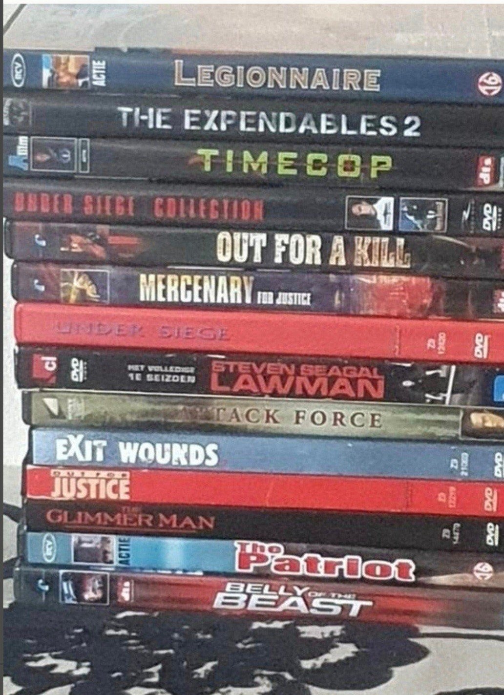 Steven Seagal 14 DVD Collectie - Actie en Thrillers, Vanaf 16 jaar, Nederlands, Actie, Ophalen of Verzenden
