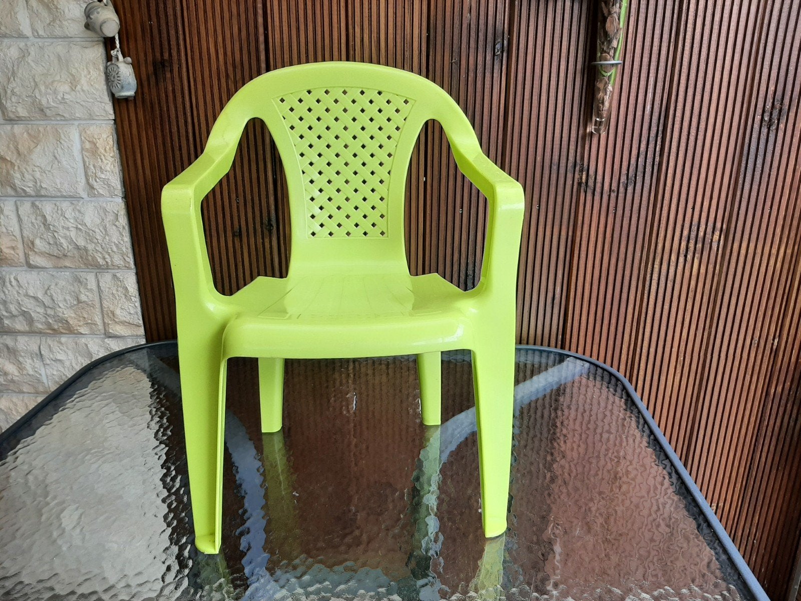 Kunstof kinderstoeltje, Ophalen, Gebruikt