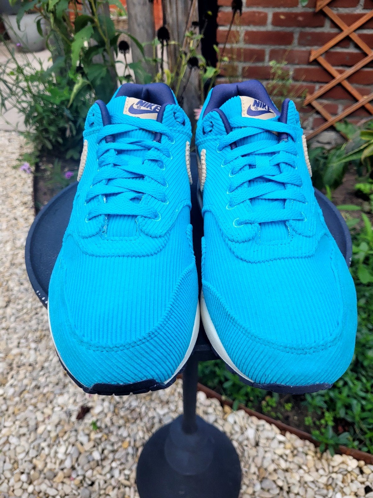 Nike Air Max 1 "Corduroy Baltic Blue" maat 45,5 nieuw, ManolaSneakers@gmail.com, 5151AS, Blauw, Nike
