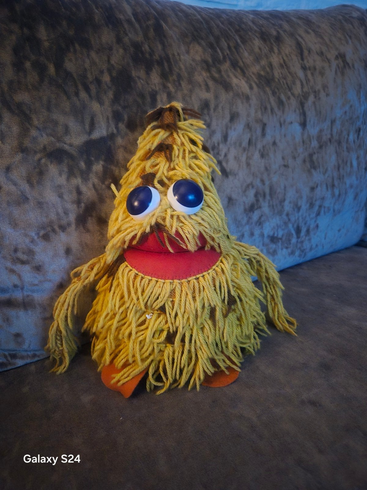Dit is een Geeltje, een gele Grobbebol, Ophalen of Verzenden, Gebruikt, Pop