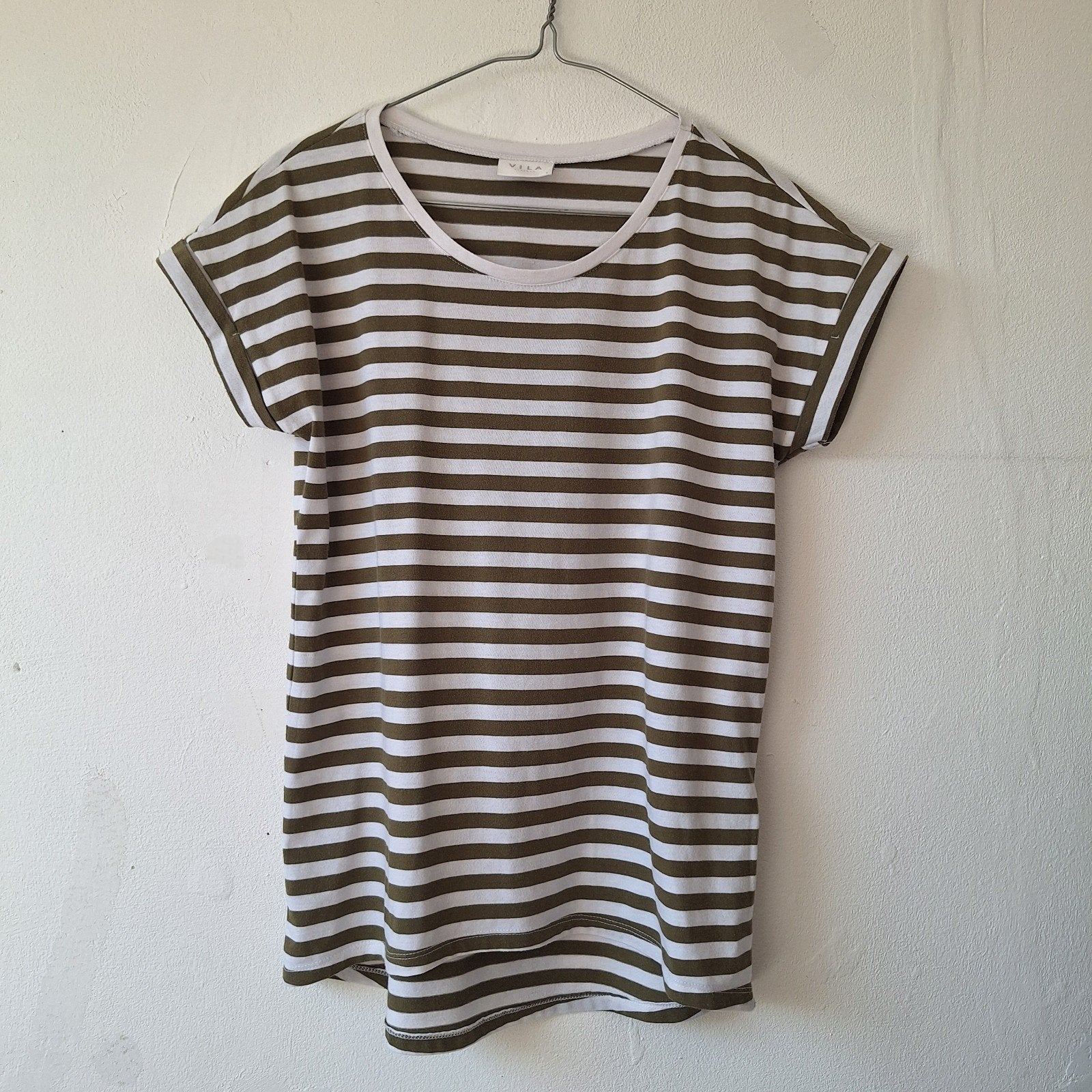 VILA gestreept T-shirt maat S, VILA, Ophalen of Verzenden, Korte mouw, Maat 36 (S)