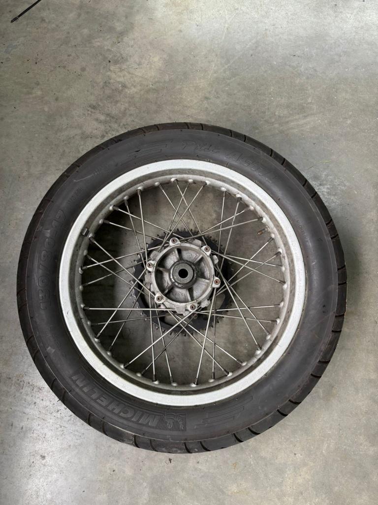 BMW F650 Achtervelg NIEUWE BAND, Ophalen of Verzenden, Gebruikt