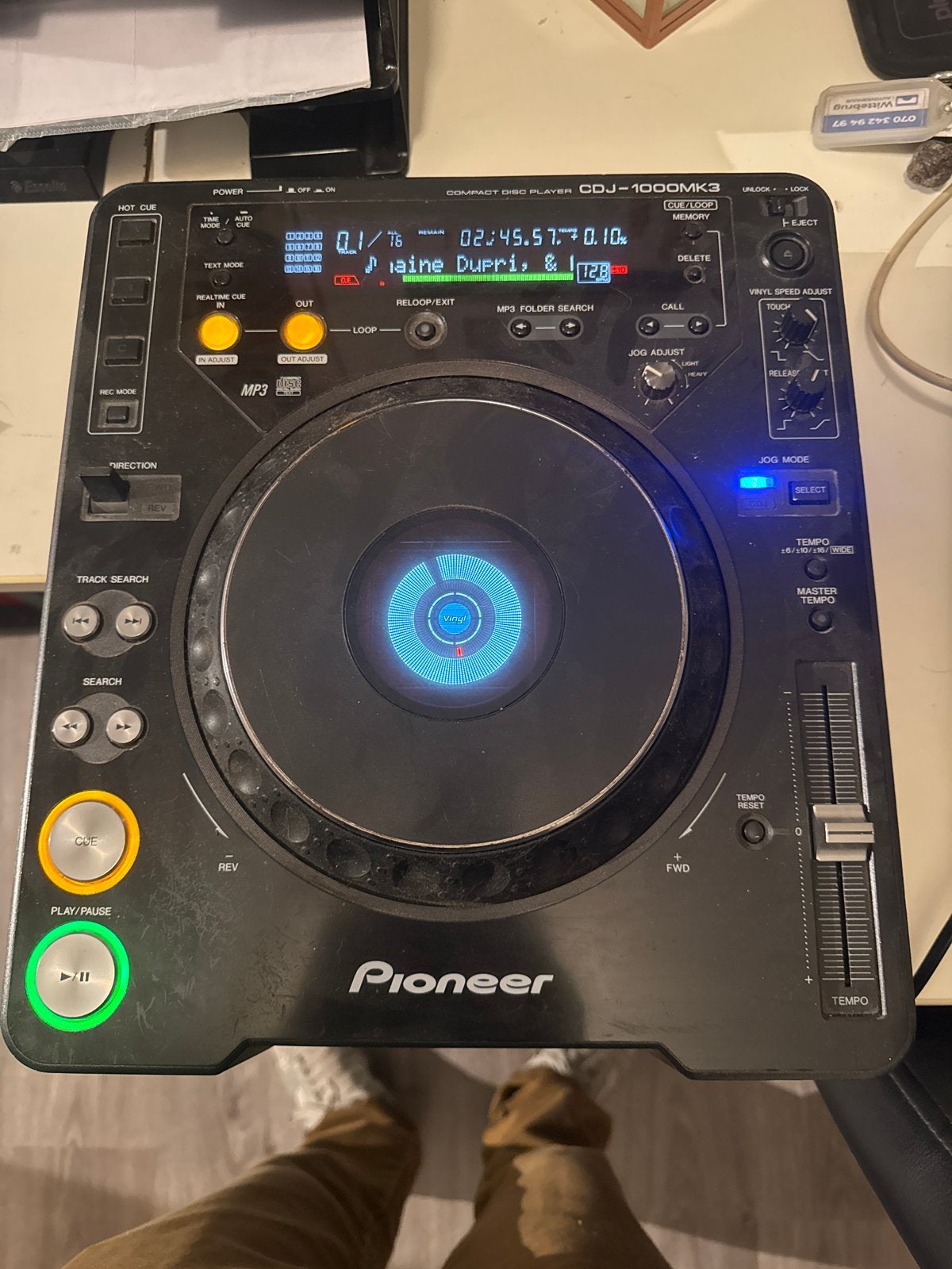 Pioneer CDJ-1000MK3 CD-speler, Muziek en Instrumenten, Ophalen, Gebruikt, Dj-set, Pioneer